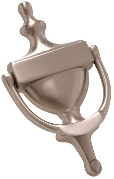Hardware Essentials 852724 Satin Nickel Door Knocker 7Inch