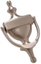 Hardware Essentials 852724 Satin Nickel Door Knocker 7Inch