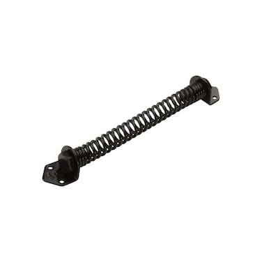 National Hardware N165498 Door  Gate Spring 11Inches Coated with WeatherGuard Protection Black