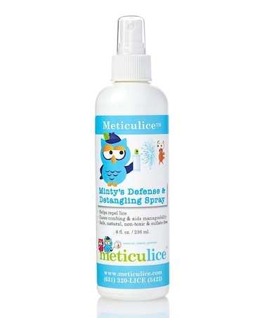 Meticulice Defense and Detangling Conditioning Spray Clinically Proven to Prevent Spray Contra Las Infestaciones De Piojos with Essential Peppermint Oil Spray para Prevenir Piojos  8 Ounce