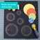 Creative Grids Quilt Ruler Circles 5 Discs with Grips Quilt Ruler  CGRCRCL