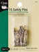 Dritz 721 Safety Pins Size 1 15Count Nickel