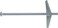 The Hillman Group 372502 Mini Toggle Bolt 18 X 4Inch 25Pack