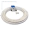 John Guest Water Supply Kit with White LLDPE Tubing Push to Connect Plastic Plumbing Fitting WSKW