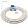John Guest Water Supply Kit with White LLDPE Tubing Push to Connect Plastic Plumbing Fitting WSKW