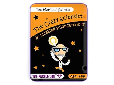 The Purple CowThe Crazy Scientist Science Tricks Card Set  Magic of Science