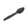 Vollrath 84320 13 14 High Heat Nylon Slotted Spoon Black