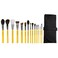 Bdellium Tools Professional Makeup Brush Studio Series  The Collection 14pc Brush Set with RollUp Pouch