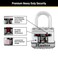 Master Lock M1XD Magnum Heavy Duty Padlock with Key 1 Pack Steel