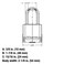 Master Lock M515XTLH Magnum Heavy Duty Padlock with Key 2 Pack KeyedAlike Black