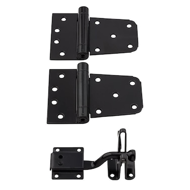National Hardware N343475 SelfClosing Gate Kit Black