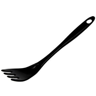 Chef Craft Basic Melamine Meat Cooking Fork 12 inch Black
