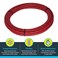 SharkBite 12 Inch x 50 Feet Red PEX Pipe Flexible Water Tubing for Plumbing PEXB U860R50