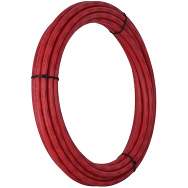 SharkBite 12 Inch x 50 Feet Red PEX Pipe Flexible Water Tubing for Plumbing PEXB U860R50