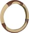 Bell Automotive 221970069 Universal Deluxe Burl Wood HyperFlex Core Steering Wheel Cover Tan
