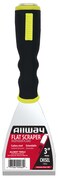ALLWAY FS3 SoftGrip Extendable Flat HeavyDuty Scraper with Pole Socket and Hammer End