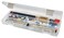 ArtBin 3900AB Solutions Extra Long Box Art  Craft Organizer with Removable Dividers 1 Plastic Storage Case Clear  124 x 49