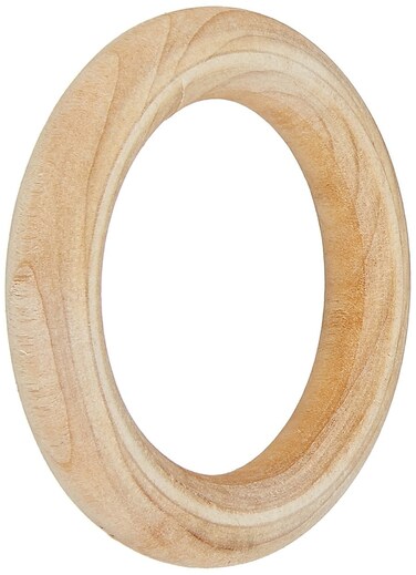 Boye 5 Count Natural Wood Cabone Rings 2