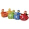 Constructive Playthings Toys Velour Bilingual Play  Learn Monkey Train for Kids