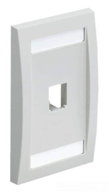 Panduit CFPE1WHY 1Gang 1Port Faceplate White