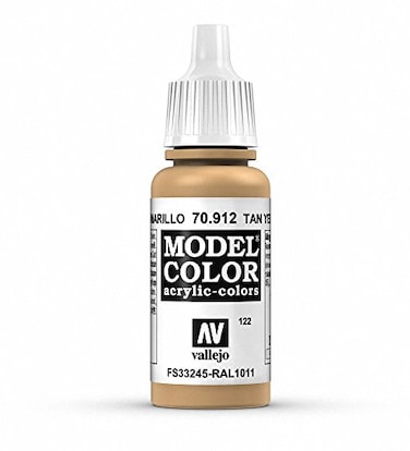 Vallejo Acrylic Paint Tan Yellow