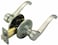 Design House 781831 Scroll Passage Hall and Closet Door Lever 188L x 188W Satin Nickel