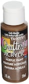 DecoArt Crafters Acrylic Paint 2Ounce Cafe Mocha