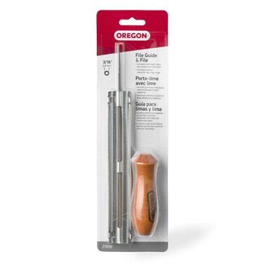 Oregon 25896 316 inch Chainsaw File Guide with FileGrey