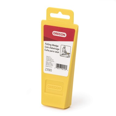 Oregon Felling Wedge 55 inch Lightweight and Durable Tree Wedge for Safe Felling with Stabilizing Serrations Yellow