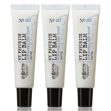 CO Bigelow My Favorite Lip Balm Trio Lip Balm Tubes for Dry Lips Moisturizing Lip Care with Shea Butter Bulk Lip Balm 3 Pack 05 oz Each