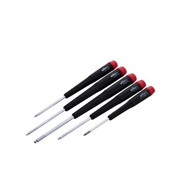 Wiha 26491 5Piece Ball Metric End Hex Driver Set