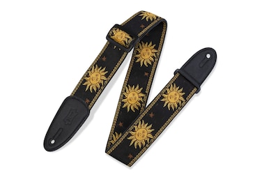 Levys Leathers Guitar Strap MPJGSunBLK