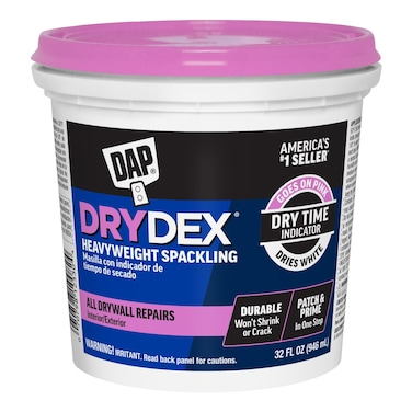 1 qt Dap 12330 DryDex InteriorExterior Spackling White