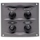 BEP 9004WP Splash Proof Panel  4 Way gray 29 D x 414 W x 334 H