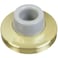 National Hardware N198069 V1935 Wall Door Stop in Solid Brass