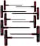 Eklind Tool 60809 PowerT Handle BallHex Key Allen Wrench 9 Pieces Set
