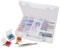 The Beadsmith Bead Organizer Carrying Case 55 piece set with removable compartments in assorted sizes a carrying case plus a bead scoop and tweezer