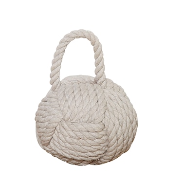 Creative CoOp Nautical Rope Knot Door Stop