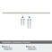 Amerock  Cabinet Pull  Stainless Steel  1878 inch 480 mm Center to Center  Bar Pulls  1 Pack  Drawer Pull  Drawer Handle  Cabinet Hardware