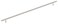 Amerock  Cabinet Pull  Stainless Steel  1878 inch 480 mm Center to Center  Bar Pulls  1 Pack  Drawer Pull  Drawer Handle  Cabinet Hardware