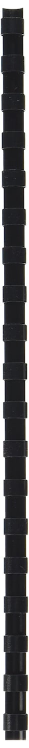 Sparco 18004 Plastic Binding Spines516Inch 25 Sheet Capacity100BXBK
