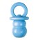 KONG Puppy Binkie  Pacifier Dog Toy for Puppies  Stuffable Chew Toy for Puppy Playtime  Durable Natural Rubber Dog Treat Toy for Teething Puppy  for Medium Puppies  Blue