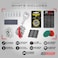 Red Dragon Darts 200 Piece Bumper Darts Accessory Pack