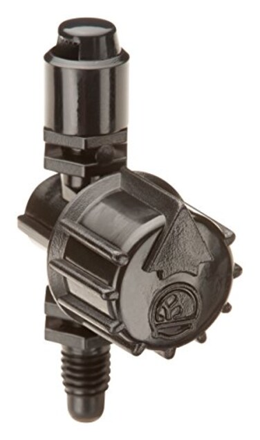 Rain Bird MSQ2PKS Drip Irrigation 1032 Threaded MicroSpray Nozzle 90 Quarter Circle Pattern 0  10 Spray Distance 2Pack