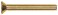 The Hillman Group 45272 632 x 3Inch Flat Head Slotted Machine Screw Brass 20Pack