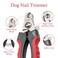 Epica Cat Nail Clipper Dog Nail Clipper  Cat Nail Clippers with Safety Guard Cat Claw Clippers  Dog Nail Clippers for Small Dogs Puppy Nail Clippers  CatDog Nail Clipper SmallMedium Black