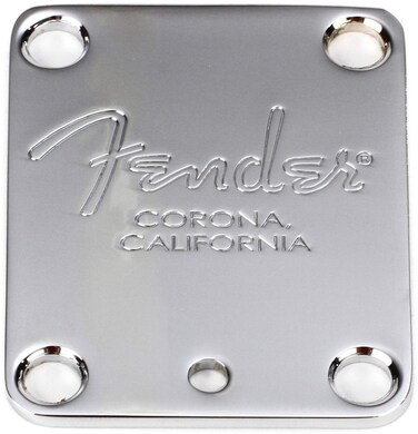 Fender Standard Guitar Neck PlateChrome
