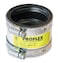 Fernco PROFLEX P300122 Shielded Pipe Coupling for Cast Iron Plastic or Steel to Copper Plumbing Connections