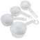 Chef Craft Select Measuring Cup Set 14 13 12 and 1 cup White
