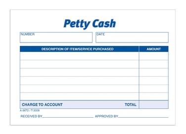 TOPS 3008 Received of Petty Cash Slips 3 12 x 5 50 per Pad Pack of 12 Pads